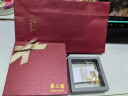 周六福18K金项链女肖邦链 彩金项链素链 黄18K 经典款-约40cm母亲节礼物 实拍图