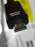 毕亚兹 Micro HDMI转标准HDMI转接线母头 4K60hz高清公对母高清微型HDMI转换头 平板相机连电脑电视显示器 实拍图