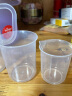 巴比客刻度量杯塑料食品级PP奶茶杯水杯试验容器液体量量筒量计 100ml (无把手)2个 实拍图