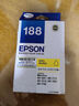 爱普生（EPSON）原装爱普生T188墨盒黑彩WF3641 7621 7218 7728 7111打印机墨水盒 爱普生T1884黄色墨盒 1100页 实拍图
