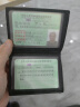 RECB头层牛皮真皮车辆驾驶证皮套男女士行驶证卡套多功能证件驾驶证卡 D款+钱包款（真皮多卡位） 实拍图