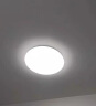智能语音吸顶灯简约现代圆形卧室语音控制LED三防吸顶灯声控感应 18W单色光-22CM不带唤醒 实拍图