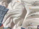 贝肽斯儿童睡衣四季棉质宝宝爬行哈衣1-3-6岁家居服婴儿长袖空调 宇航员巡航(裆部扣) 110 cm 晒单实拍图