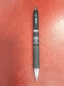 得力(deli)中性笔签字笔 0.5mm子弹头磨砂杆学生办公按动笔水笔 黑色 12支/盒DL-S10 实拍图