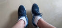 迪卡侬运动鞋男透气跑步鞋轻便减震网面休闲鞋子RUNS2945199深蓝色43码 实拍图