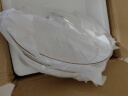 瓷秀源盘子菜盘家用骨瓷餐具组合陶瓷简约深盘饭盘套装金边碟子餐盘 饭盘4个装 8.5英寸 实拍图