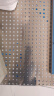 OIMG阳台304不锈钢防护网防盗网垫板防漏防坠落窗台护栏花架冲孔洞板 宽度10CM*长度100CM 实拍图