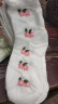 南博耐森（NBNSEN）jk袜子女中筒堆堆袜夏季薄款夏天ins潮涤棉可爱日系花边长袜 5双颜色随机 实拍图