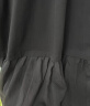 对白索罗娜慵懒风连衣裙2024新款女垂坠感连衣裙气质显瘦小黑裙子 静谧黑 XL 晒单实拍图