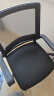 赛森电脑椅家用办公培训会议椅学生宿舍书房人体工学椅电竞椅靠背椅子 黑框黑网(加固弓形脚) 实拍图