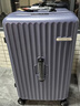 新秀丽(Samsonite) 四轮旋转拉杆箱 26寸 海蓝色 拉链 实拍图