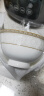 康琴（KANGQIN） 碗碟套装简约防烫高脚吃饭碗套装组合家用面碗菜盘家用陶瓷餐具 时尚小资4.5英寸高脚碗10个装 晒单实拍图
