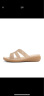 森达（SENDA）时尚凉鞋女夏季新商场同款舒适外穿坡跟休闲拖鞋4HL31BT3 杏色 40 晒单实拍图
