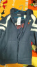 MQD童装男童卫衣中大童针织开衫儿童韩版摇粒绒外套 藏青 170cm 实拍图