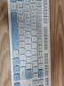联想（Lenovo）异能者无线键鼠套装 键盘鼠标套装 小新 拯救者笔记本电脑无线鼠标 全尺寸键鼠套装  KN300s 蓝色 实拍图