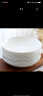 瓷侠客盘子菜盘家用白色骨瓷餐具碟子陶瓷餐盘套装骨碟饺子盘深盘饭盘 7英寸凉菜盘（6个装） 17.8cm 实拍图