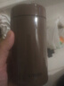 虎牌（TIGER）虎牌不锈钢保温杯便携办公泡茶杯带茶滤网MCA-T36C/MCA-T48C 360ml 咖啡色 实拍图