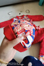长命富贵拜年服男童新年装过年服中国风唐装冬季周岁礼服男女宝宝周岁衣服 龙行龘龘-红 90 实拍图