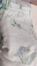 全棉时代女士睡衣女家居服套装双层纱布纯棉透气 绿底春意 160  晒单实拍图