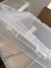 JEKO&JEKO特耐斯直角收纳箱透明玩具衣服储物箱整理箱搬家打包箱45L 3只装 实拍图