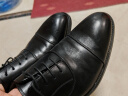 金利来（goldlion）男鞋男士时尚正装皮鞋舒适耐穿牛津鞋58021029501A黑色41 晒单实拍图