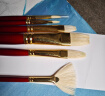 温莎牛顿（WINSOR&NEWTON） 温莎牛顿 画家专用油画笔 长杆猪鬃 专为油画创作设计 6支套装 晒单实拍图