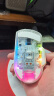 达尔优（dareu）A955白色适合中大手无线2.4g有线蓝牙三模电竞游戏鼠标KBS2.0衡力PBT按键透明底壳 实拍图