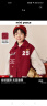MiniPeace太平鸟童装男童仿羊羔绒外套儿童棒球夹克红色宝宝新年 红色 150cm 实拍图