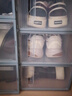 自然屋鞋盒收纳盒抽屉式透明鞋柜加厚折叠室内防尘家用门口节省空间神器 升级PP硬盒【4个装】48码内正开门 实拍图