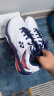 YONEX尤尼克斯羽毛球鞋包裹舒适透气比赛训练男女SHB57EX白/霓虹41码 实拍图