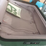 不莱玫大容量行李箱女拉杆箱男密码箱万向轮旅行箱20英寸登机箱 绿色 实拍图