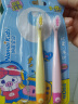 纳美（Namei）儿童牙刷软细毛牙刷呵护牙龈口腔清洁小刷头宝宝2-12岁适用3支装 实拍图
