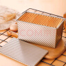 杰凯诺 烘焙工具 带盖波浪450克不沾带盖吐司模具 面包模具 实拍图