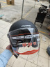 凤凰（Phoenix）3C认证电动车摩托车头盔复古款888亚光黑 男女四季通用电瓶车3/4半盔冬季骑行安全帽均码 实拍图
