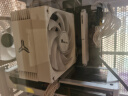 乔思伯（JONSBO）CR-1000EVO彩色版白色款 CPU风冷散热器(镀镍4热管/七彩光效/PWM风扇/多平台/附硅脂) 实拍图
