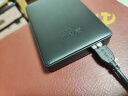黑甲虫 (KINGIDISK) 1TB USB3.0 移动硬盘 K系列 Pro款 双盘备份 2.5英寸 商务黑 小巧便携  K100 Pro 实拍图