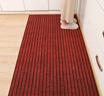 ACEBON厨房地垫防滑防油防水家用门口进门垫吸水脚垫商用办公室 酒红色 80x120cm 实拍图