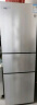 格力晶弘冰箱三门三温家用电冰箱小型快速制冷节能静音办公室出租房直冷小冰箱 BCD-216TCL/太空银 晒单实拍图