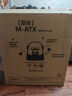 先马（SAMA）平头哥M1电竞版 Mini小机箱 支持MATX主板240水冷/非钻孔钢化玻璃侧透/背线/独立电源仓/U3 实拍图