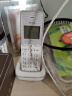 步步高（BBK）无绳电话机 无线座机 子母机 办公家用 白色背光大屏 一键拨号 W201晶莹白 一拖一 实拍图