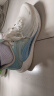 特步氢风7.0跑步鞋运动鞋男夏季网面透气轻便缓震专业慢跑鞋鞋子白色 实拍图