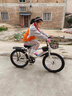 儿童自行车山地车6-7-8-10-12-15岁学生单车变速小孩18寸20寸22寸 高配变速白粉色带车筐后座+礼包 20寸适合身高120-140厘米【约8-12岁】 实拍图