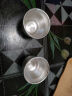 CS中国白银 延颈鹤银杯子品茗杯足银990手工鎏银杯陶瓷杯送父母礼物 2个（备注颜色） 实拍图