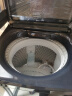 小天鹅（LittleSwan）波轮洗衣机全自动 本色蓝氧【TBM100M093DZ】水魔方龙旋风 去渍护色洗 纳米银除菌 炫彩大屏10公斤 实拍图