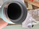 象印（ZO JIRUSHI）弹盖保温保冷杯480ml淡绿色 不锈钢户外学生防漏水杯SM-SF48AM 实拍图
