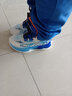 哈比熊（HOBIBEAR）童鞋春秋季中大童透气跑步鞋男童篮球鞋运动鞋JD80S79 蓝白31码 实拍图