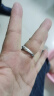 罗泰老银匠999足银手工编织戒指男女款复古情侣对戒一对麻花指环 单个戒指（调节范围13-25号） 晒单实拍图