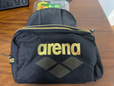 阿瑞娜（arena）平角泳裤男士游泳裤速干舒适高弹专业训练健身温泉泳装黑黄XXL 实拍图