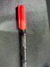 施德楼（STAEDTLER）记号笔 防水速干油性记号笔勾线光盘刻字实验用 红色0.4mm-单支装S313-2 实拍图