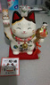 药师窑大号招财猫摆件彩绘招福大开运带项圈日本创意礼品开业乔迁日式 【加大不加价】6.5号&高19cm 实拍图